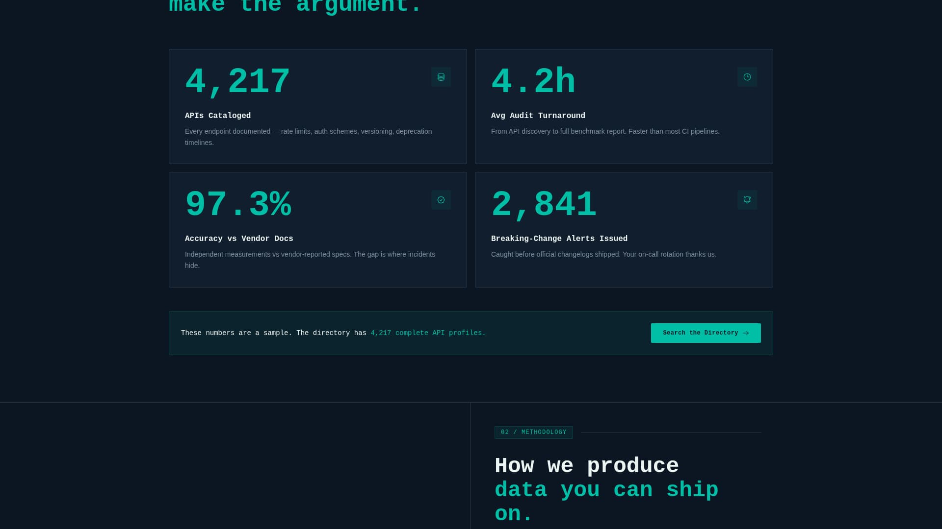 Portal — Seamless API Gateway Landing Page Template