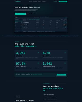 Portal — Seamless API Gateway Landing Page Template