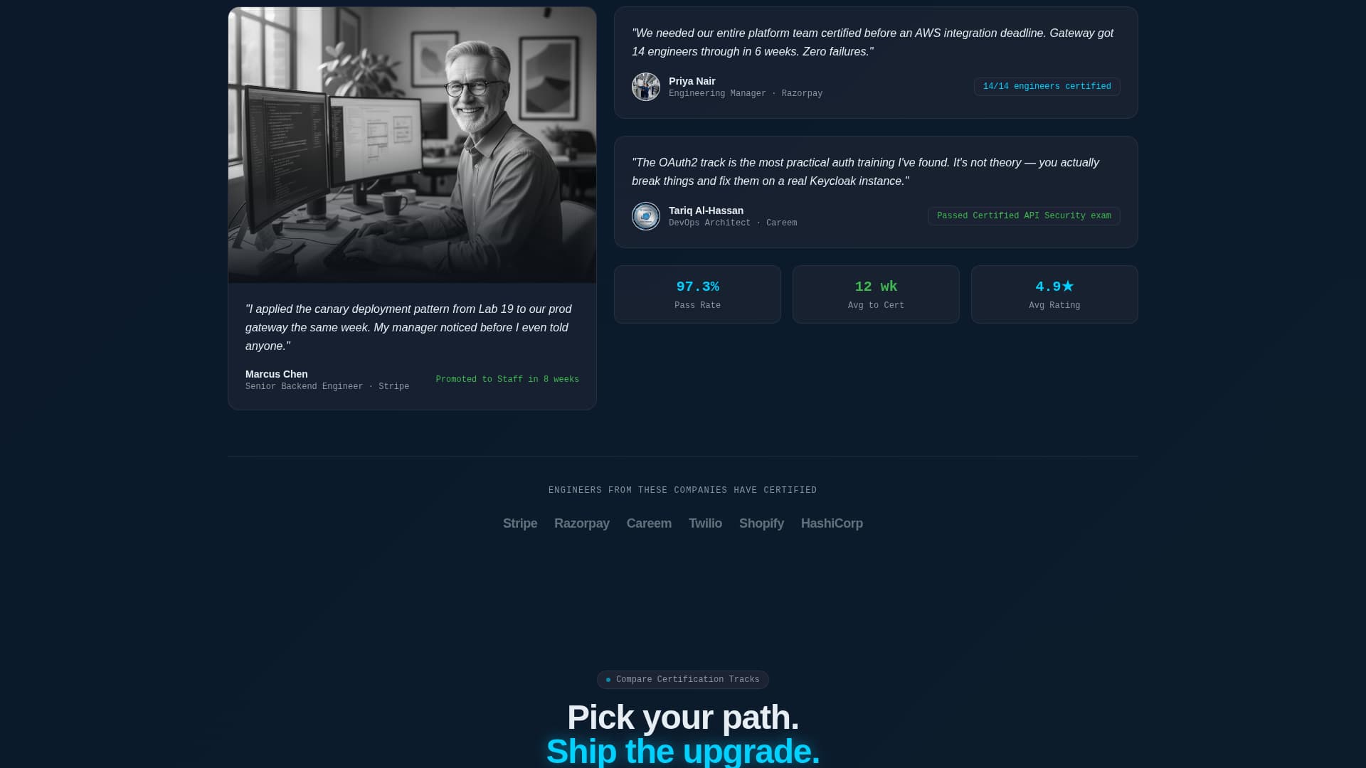 API Management Technology Professional Website Template