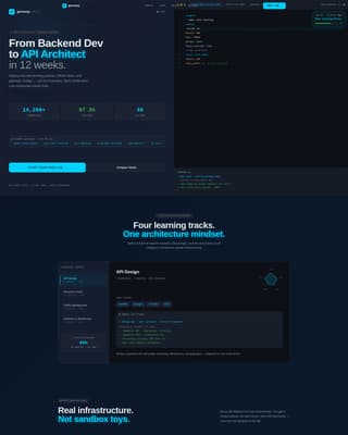 API Management Technology Professional Website Template