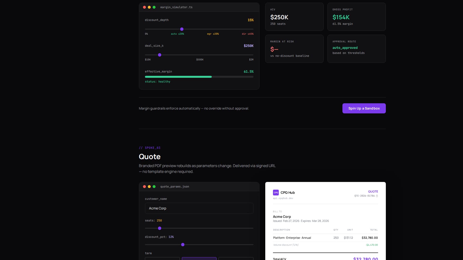 API-First Enterprise Software Pricing Website Template
