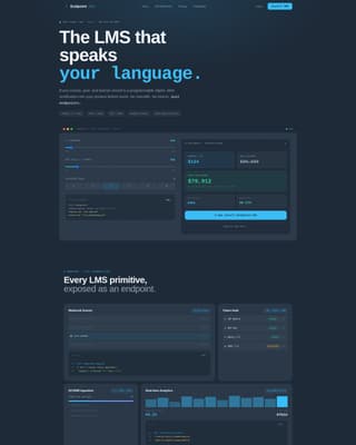 API-First Enterprise Software Cost Calculator Website Template