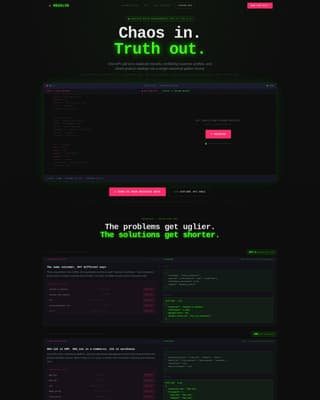 API-First Enterprise Software Specialist Professional Website Template