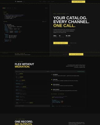 API-First Enterprise Software Complete Professional Website Template