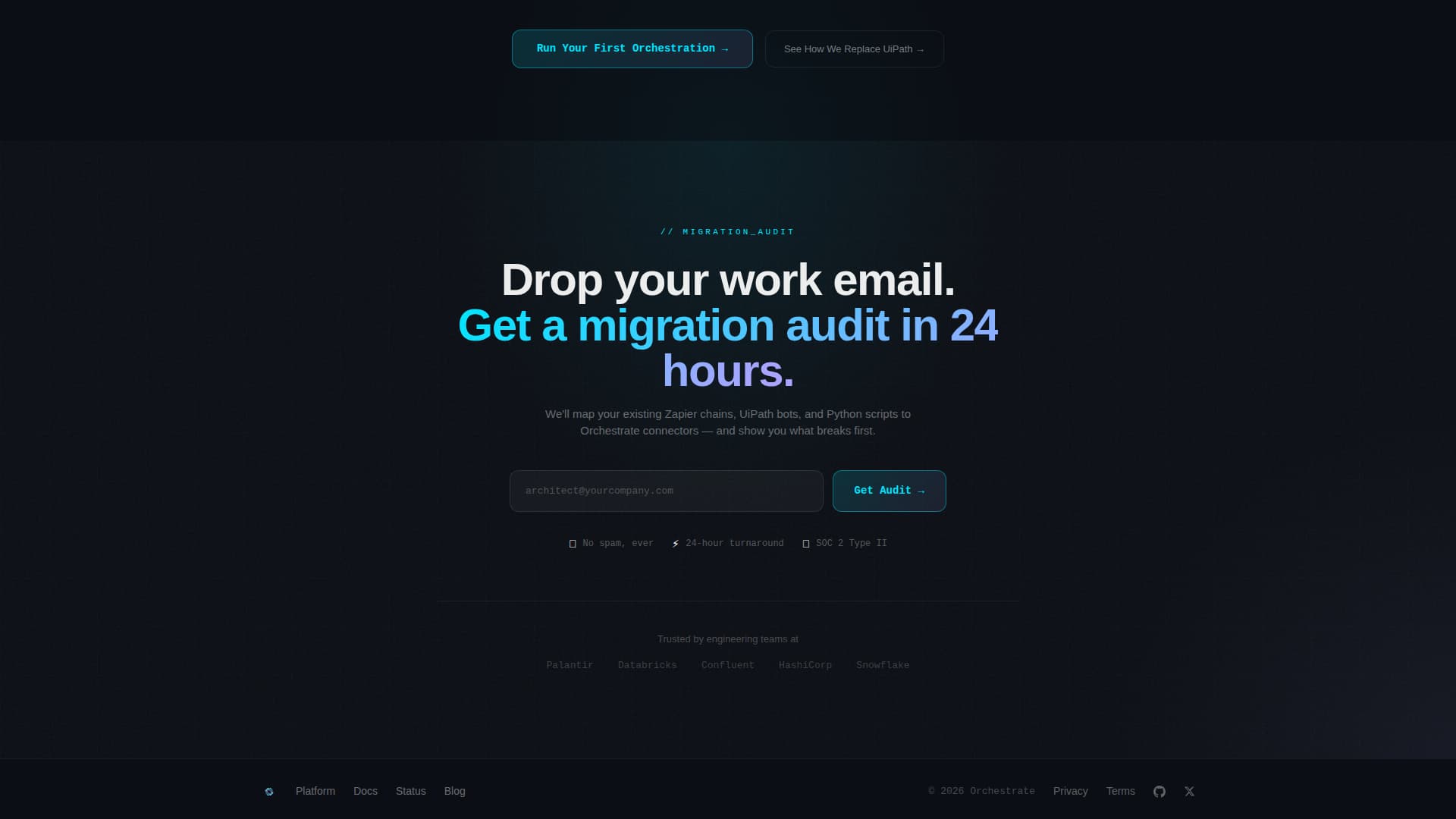 API-First Enterprise Software Expert Professional Website Template