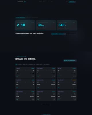 API-First Enterprise Software Expert Professional Website Template