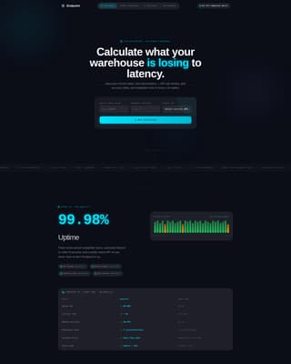API-First Enterprise Software Specialist Cost Calculator Website Template
