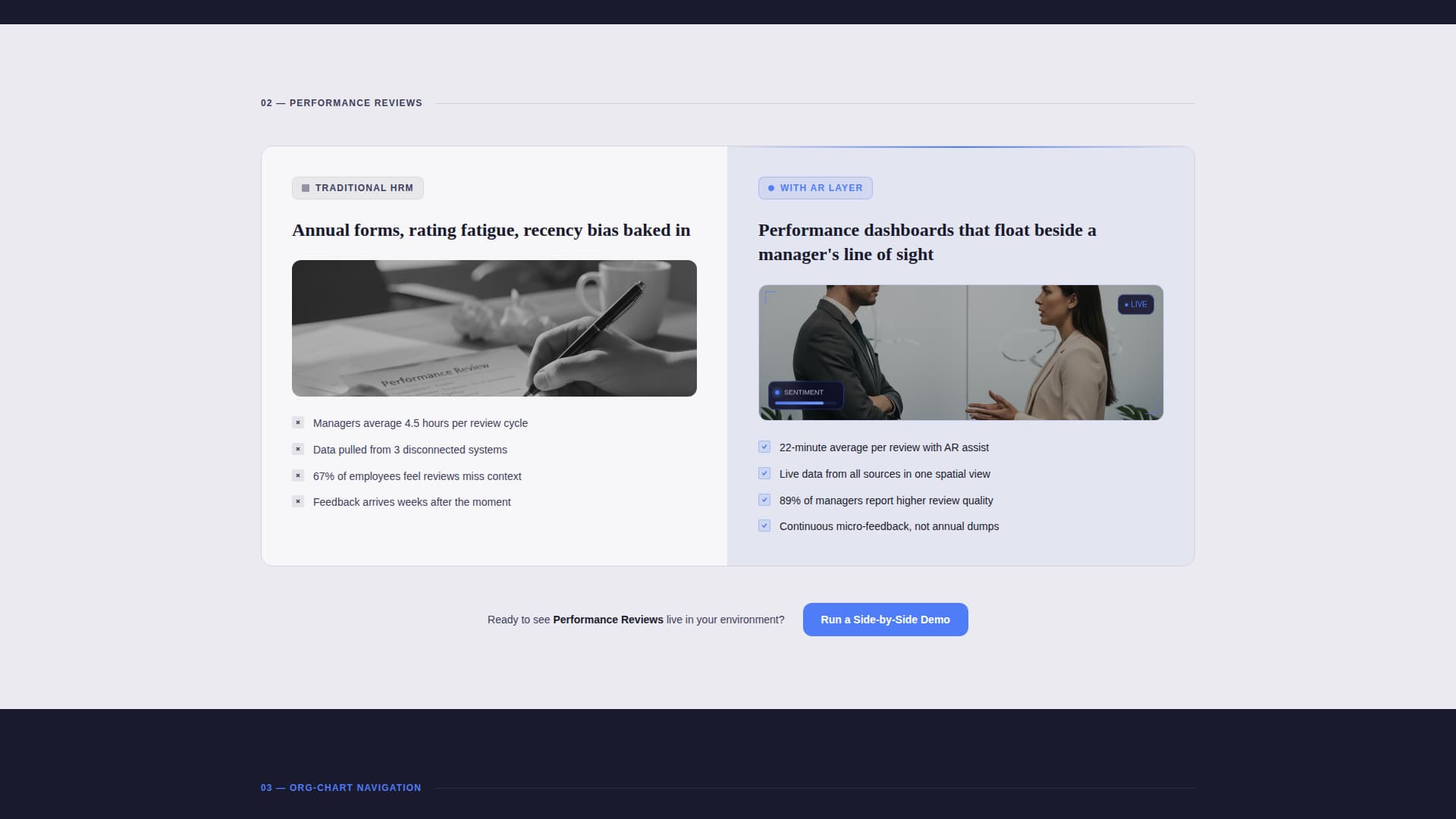 Prism - Dimensional HR Landing Page Template