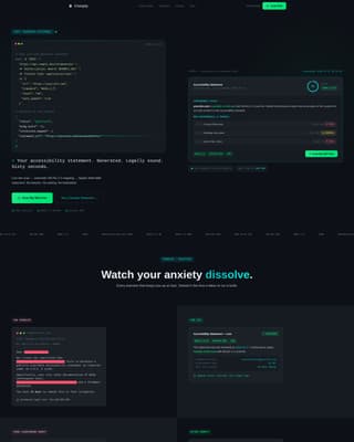 Comply - Instant Accessibility Landing Page Template