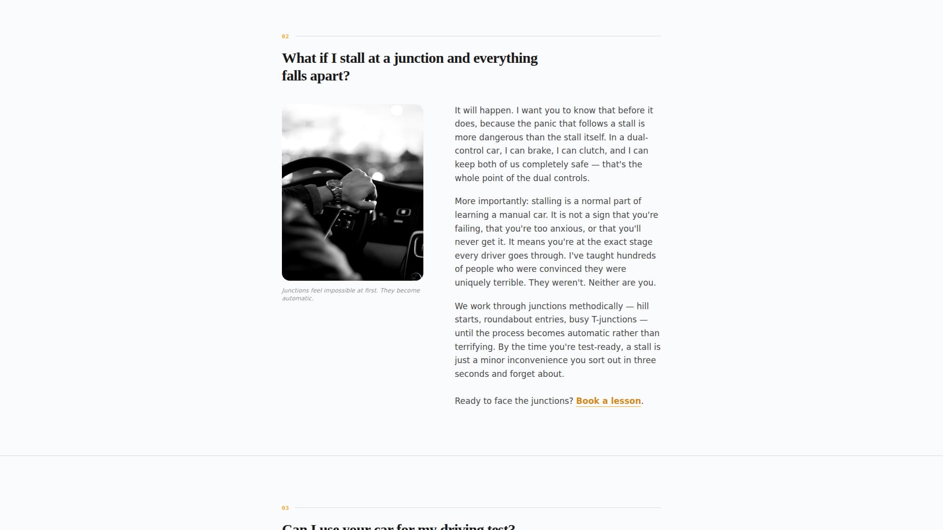Clutch - Confident Driving Landing Page Template