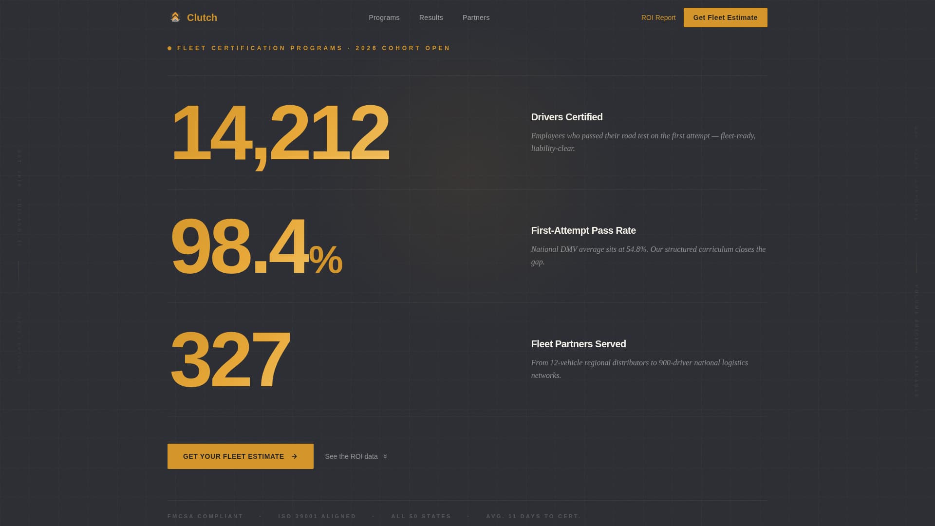 Clutch - Executive Driving Landing Page Template