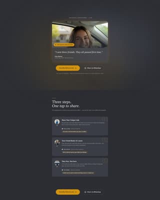 Refer - Confident Driving Landing Page Template