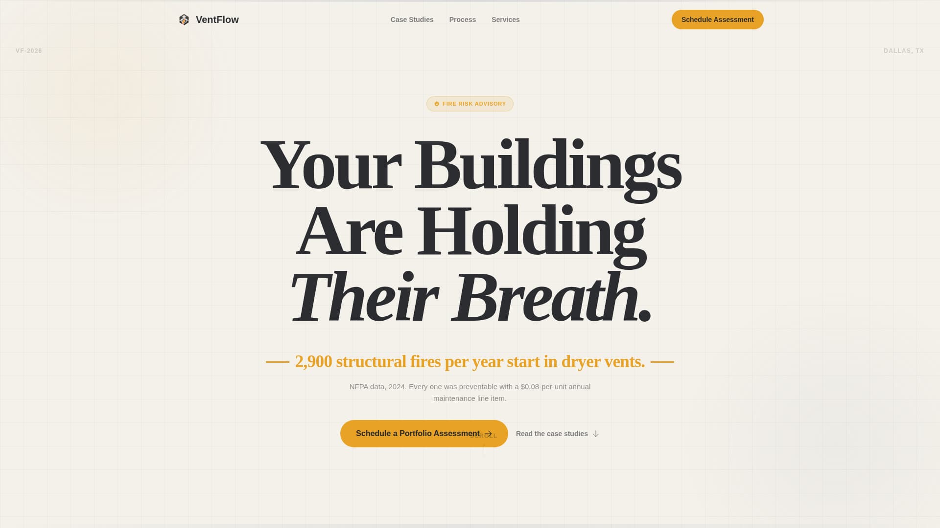 Ventflow - Highstakes Ductcleaning Landing Page Template