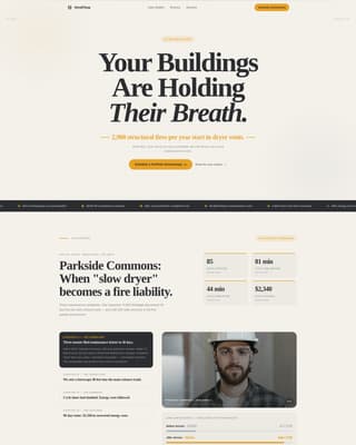 Ventflow - Highstakes Ductcleaning Landing Page Template