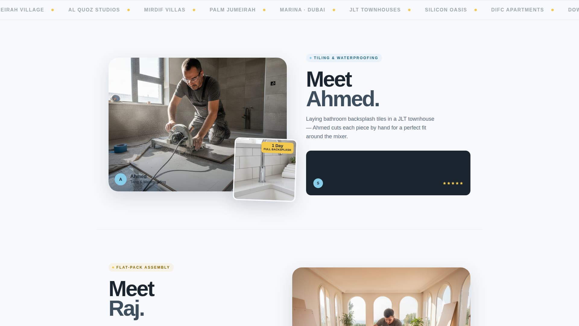 Fixr - Reliable Handyman Landing Page Template