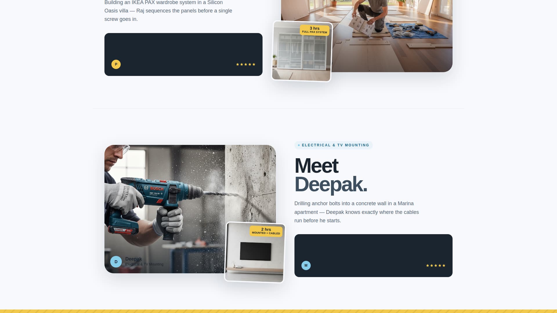 Fixr - Reliable Handyman Landing Page Template