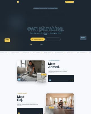 Fixr - Reliable Handyman Landing Page Template