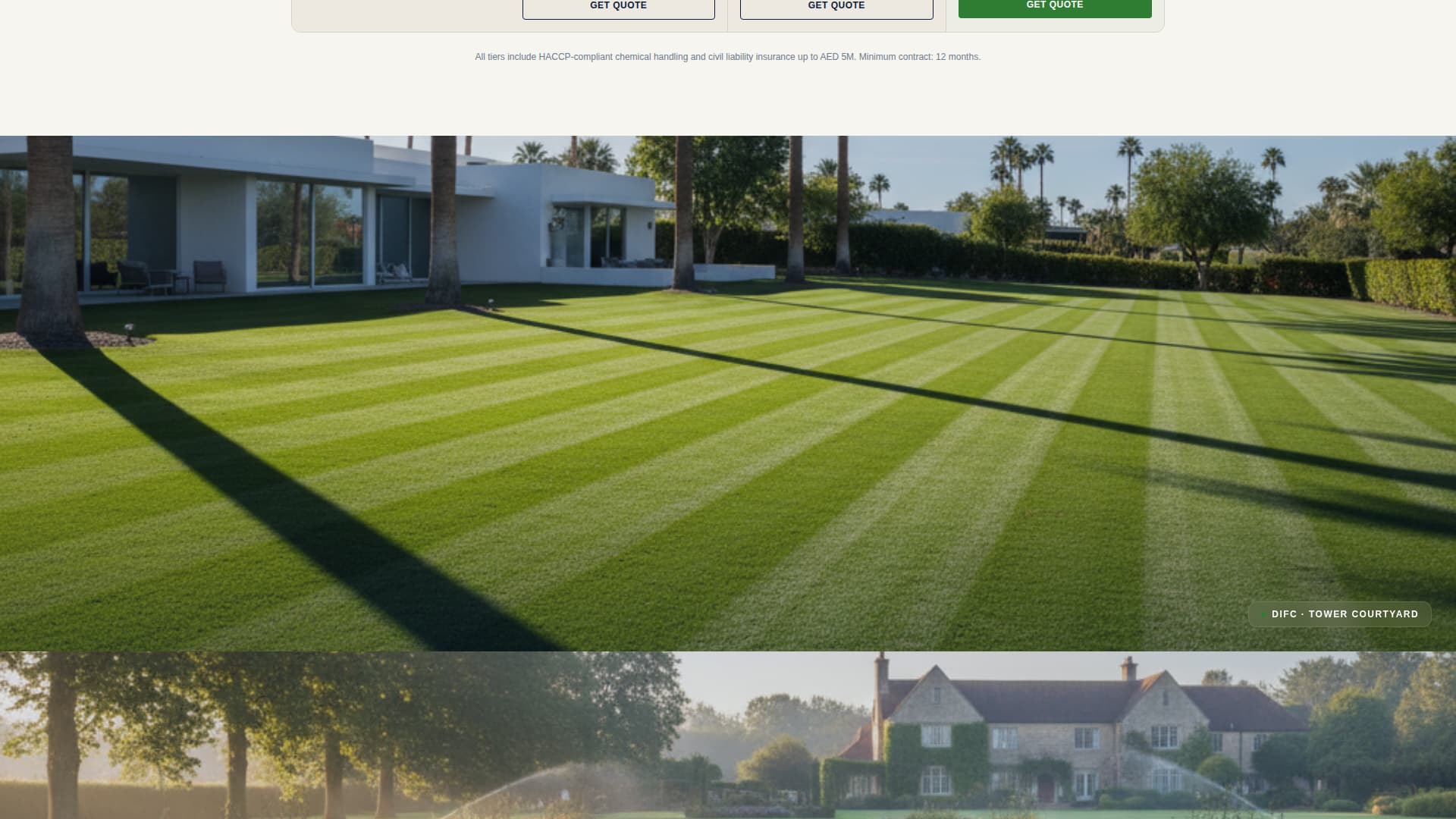 Turf - Precision Landscaping Landing Page Template
