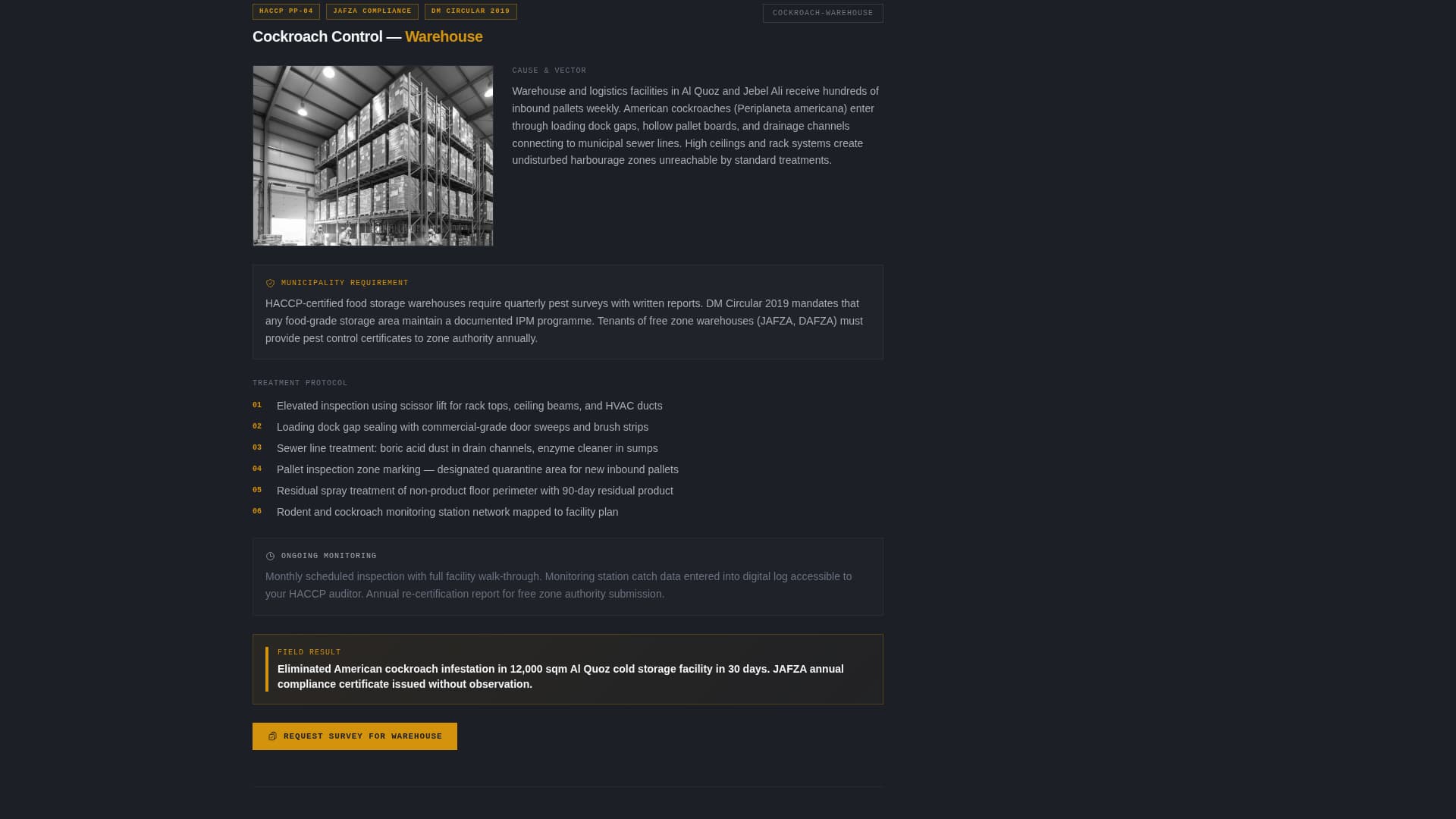 Exterminate - Clinical Pestcontrol Landing Page Template
