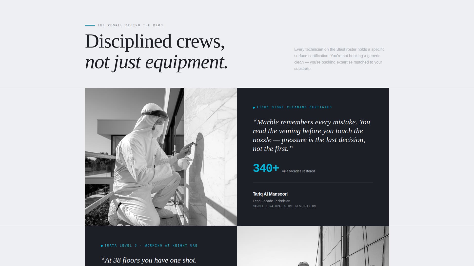 Blast - Precision Pressurewashing Landing Page Template