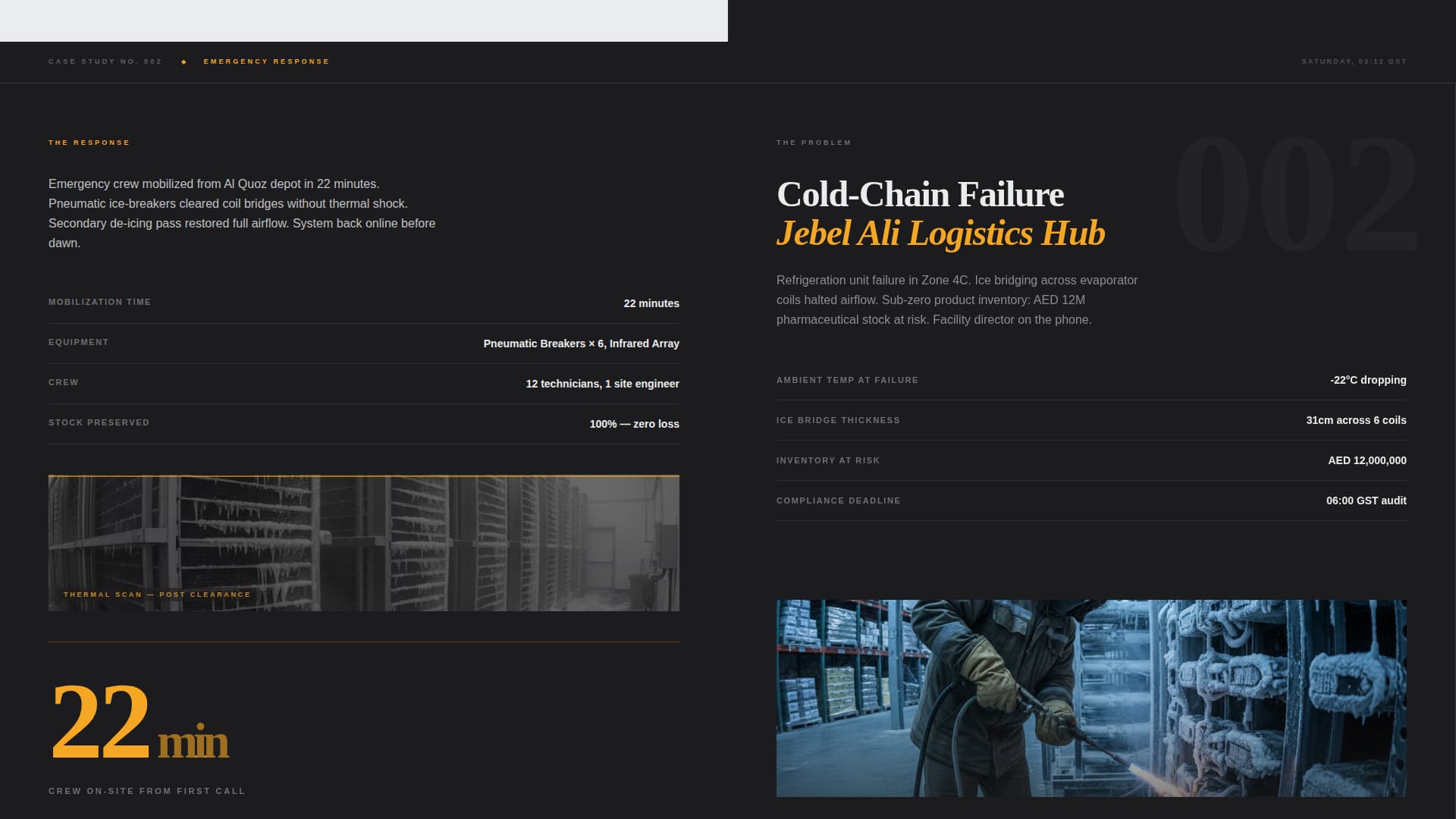 Clearance - Precision Snowremoval Landing Page Template