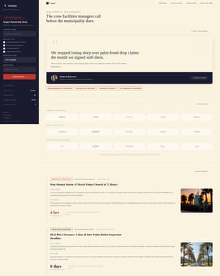 Canopy — Certified Tree Removal Landing Page Template