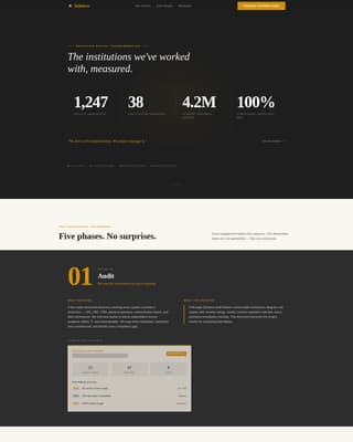 Curriculum — Comprehensive Online Learning Landing Page Template