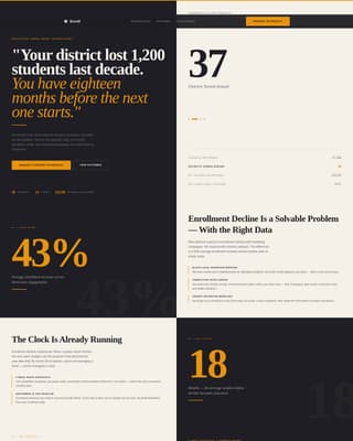 Enroll - Authoritative Educationconsulting Landing Page Template