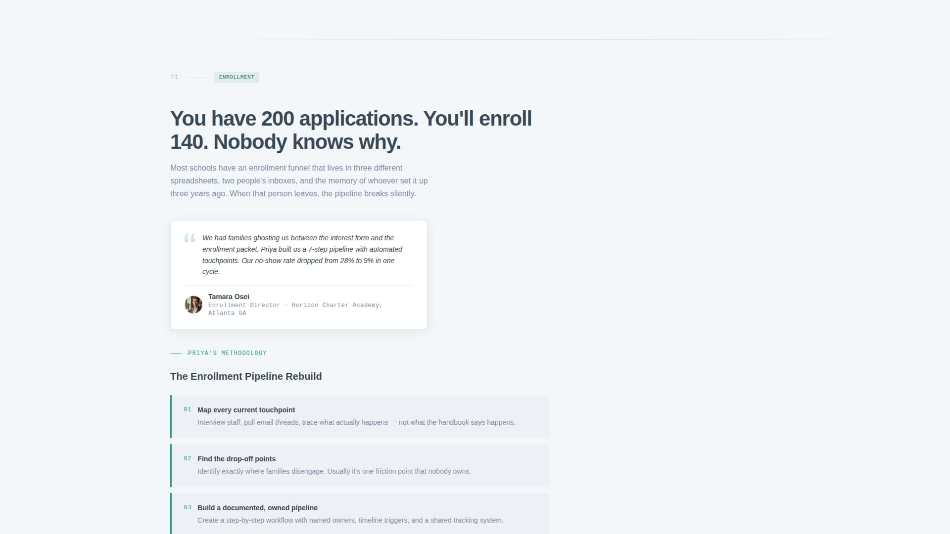 Streamline - Decisive Educationconsulting Landing Page Template