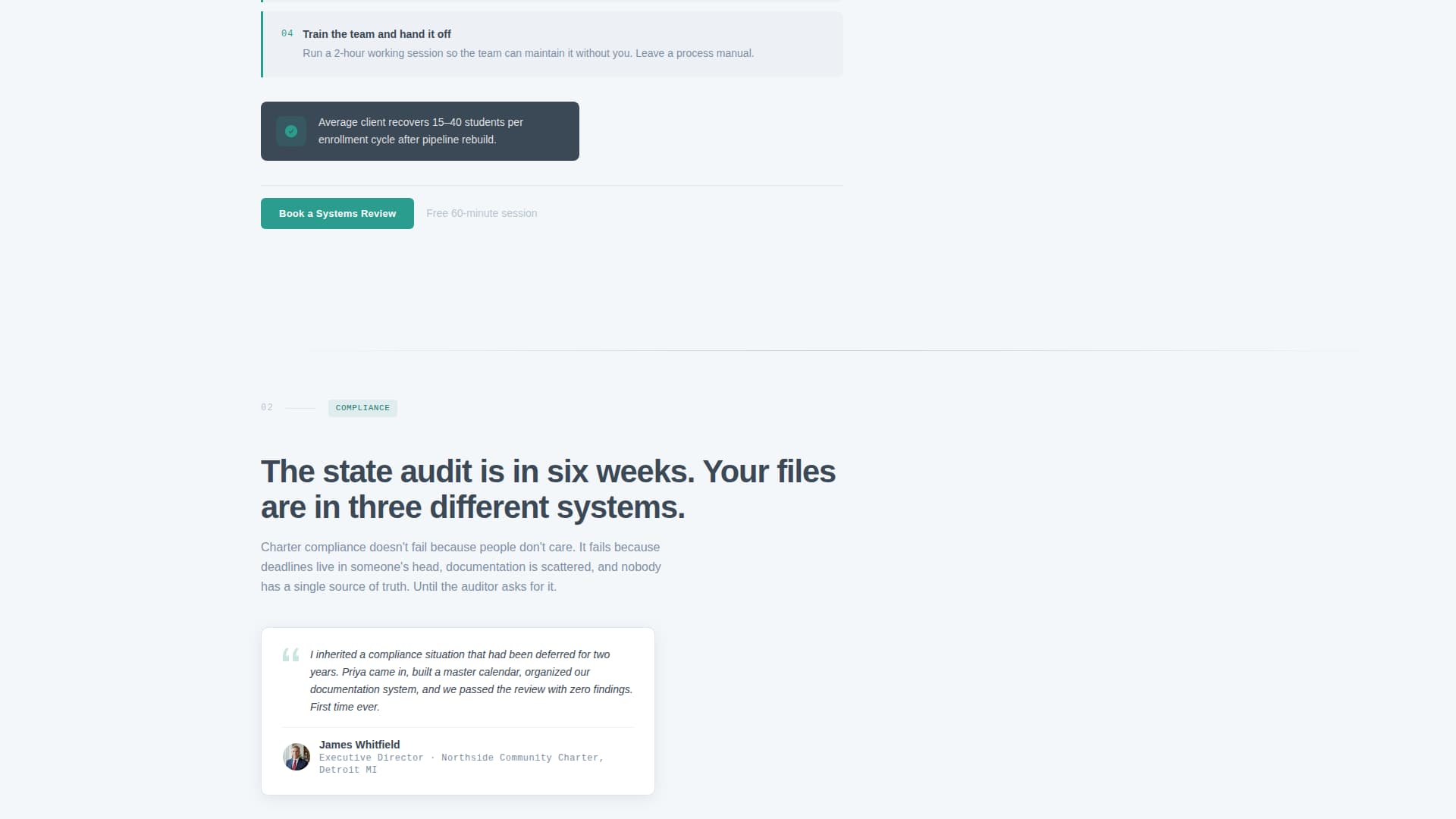Streamline - Decisive Educationconsulting Landing Page Template