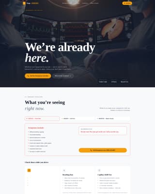 Care — 24/7 Emergency Vet Clinic Landing Page Template