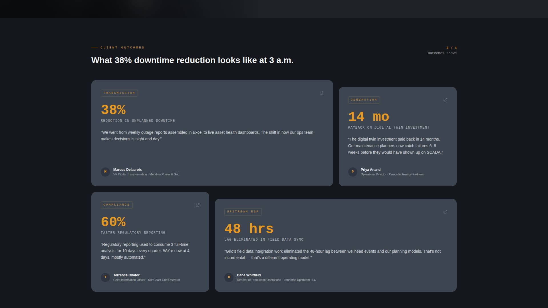 Energy Consulting Booking Website Template