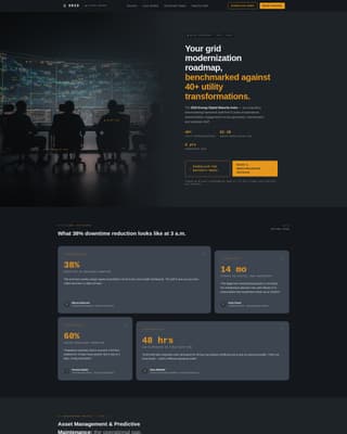 Energy Consulting Booking Website Template