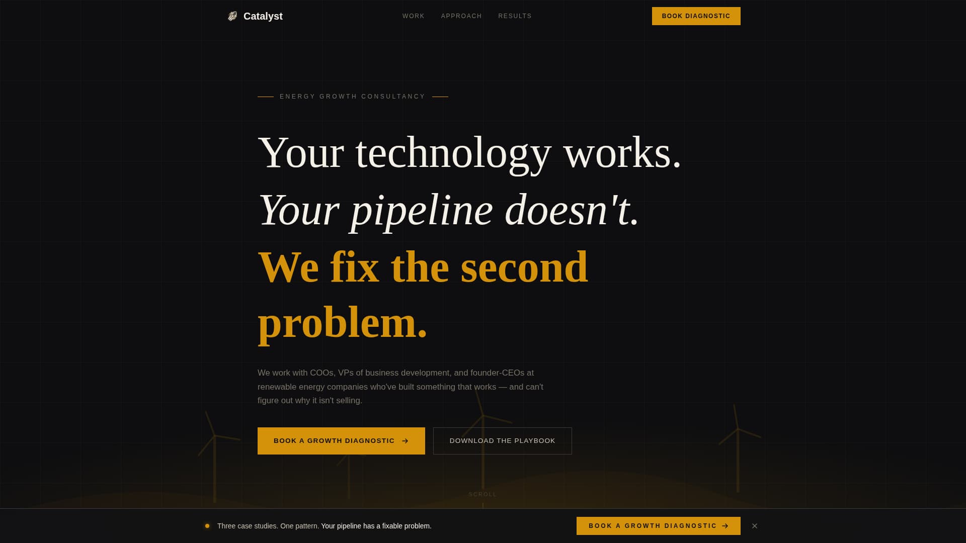 Catalyst - Highimpact Energyconsulting Landing Page Template