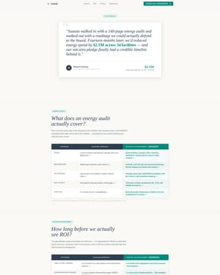 Sustain - Authoritative Energyconsulting Landing Page Template