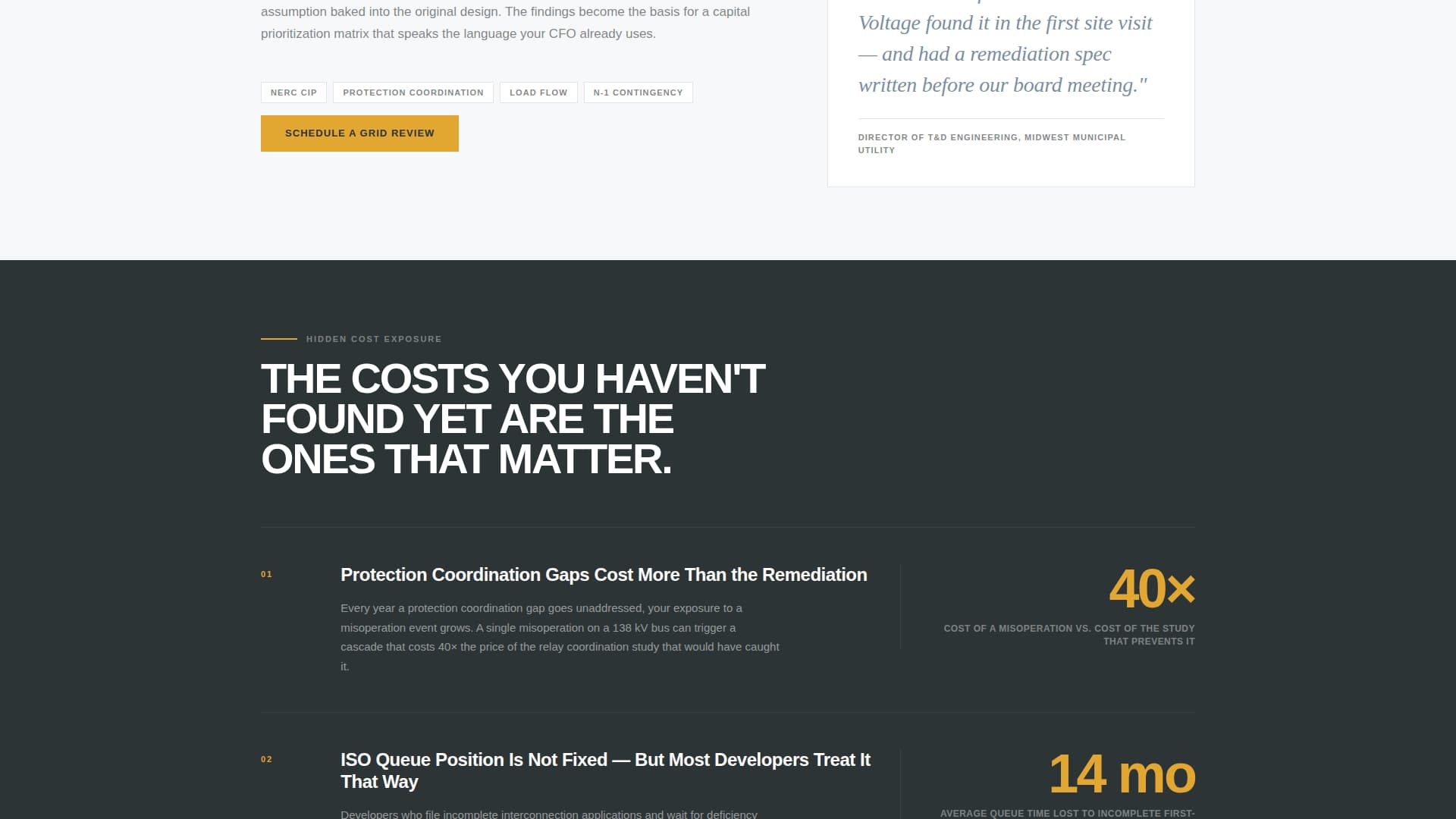 Voltage - Authoritative Energyconsulting Landing Page Template