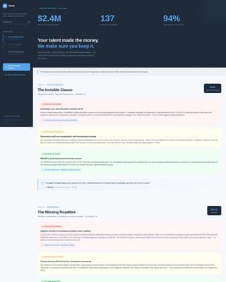 Shield - Authoritative Entertainmentconsulting Landing Page Template