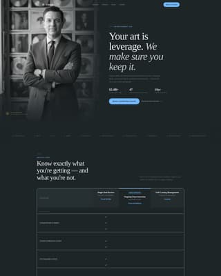 Clause - Authoritative Entertainmentlaw Landing Page Template