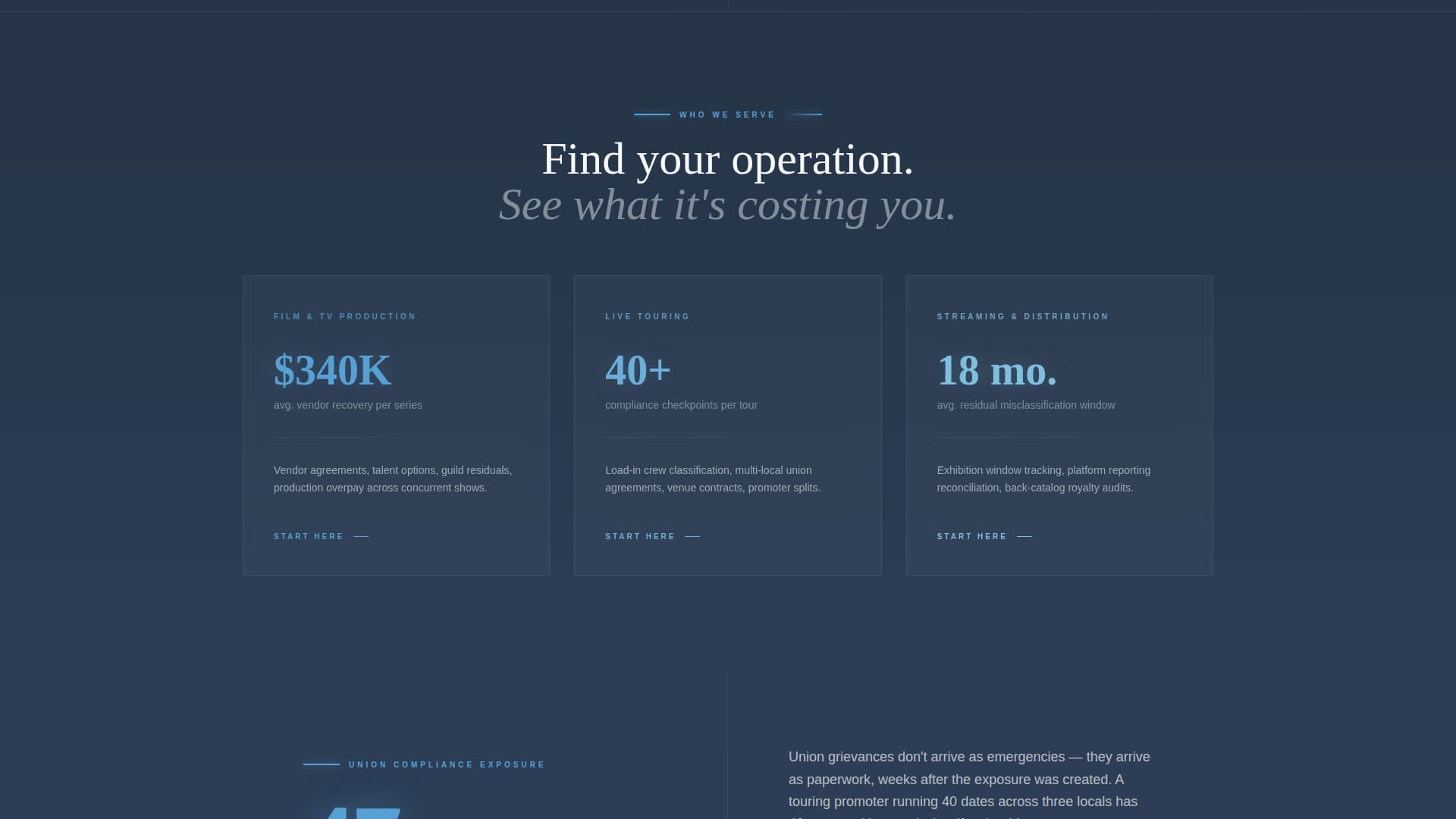 Clause - Powerful Entertainment Landing Page Template