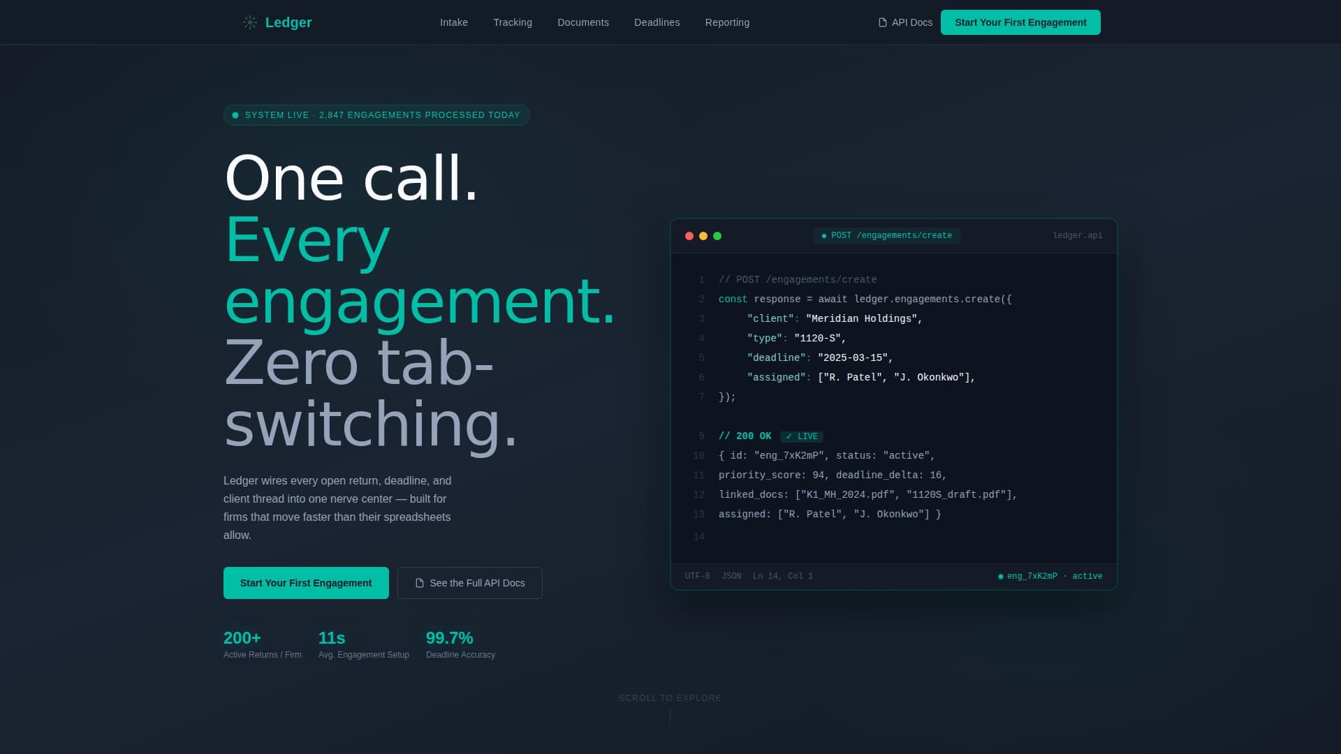 Accounting Firm Software Careers Website Template