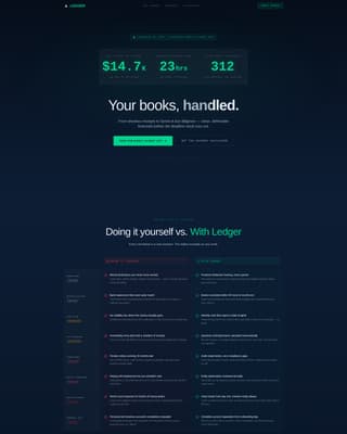 Accounting Firm Booking Website Template
