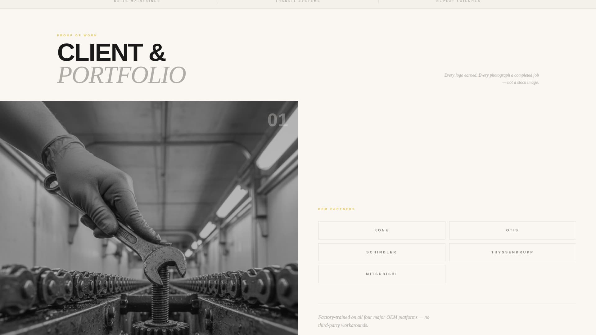 Ascend - Editorial Escalator Landing Page Template