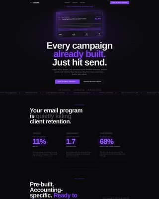 Summit — Results-Driven Accounting Firm Landing Page Template