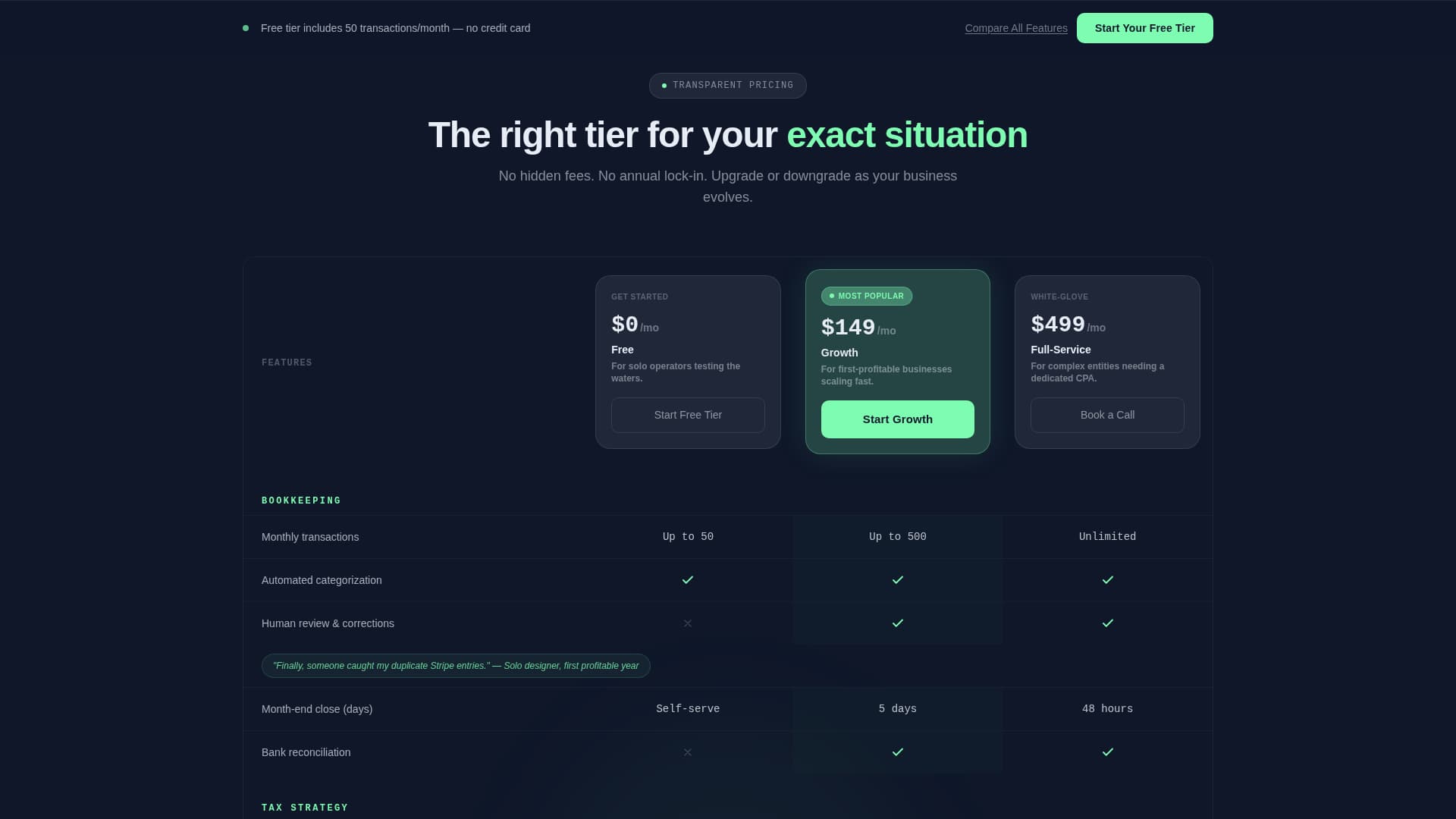 Accounting Firm Professional Website Template
