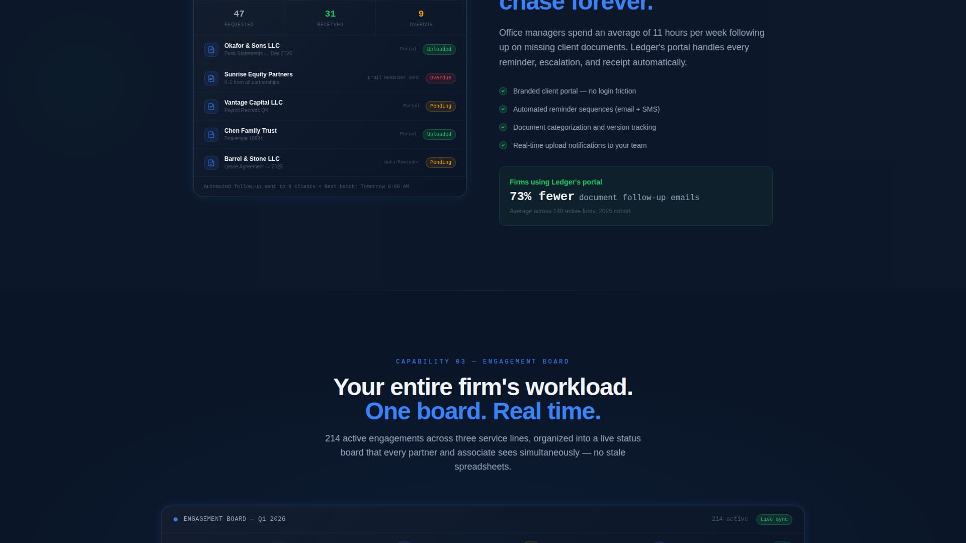 Accounting Firm Software Specialist Cost Calculator Website Template