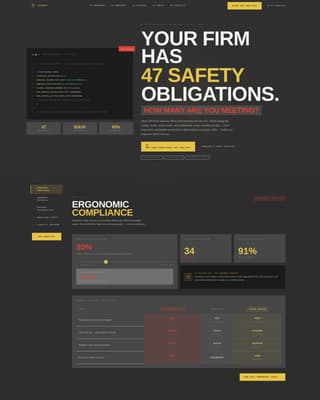 Ledger - Bulletproof Compliance Landing Page Template