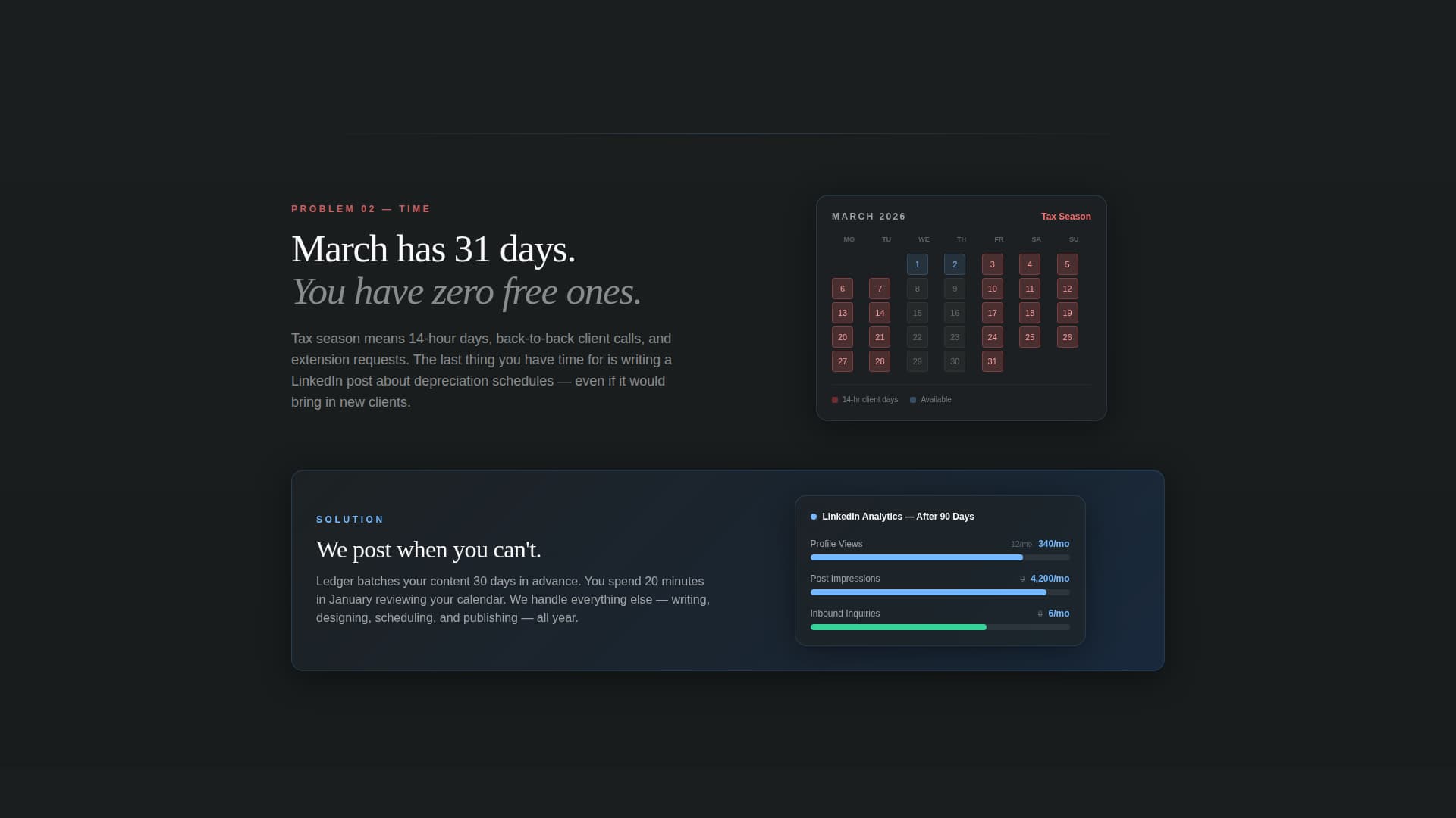 Accounting Firm Software Professional Website Template