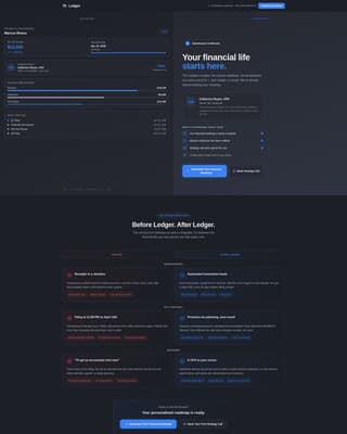 Forge — Mission-Driven Accounting Landing Page Template