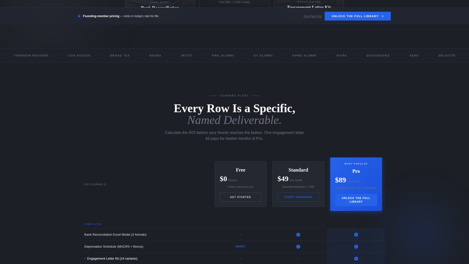 Accounting Digital Presence Advanced Professional Website Template