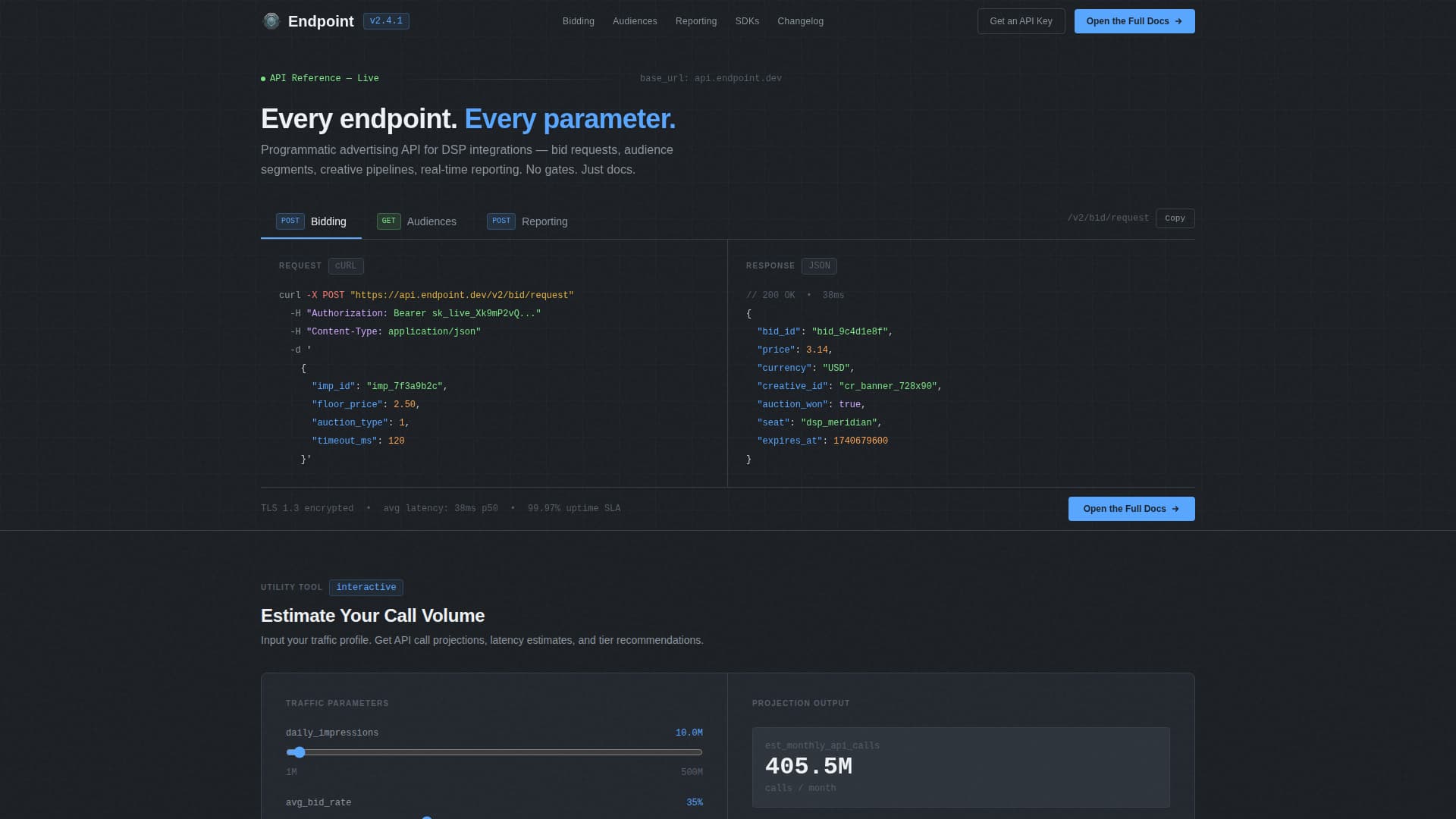 Endpoint - Powerful Adtech Landing Page Template